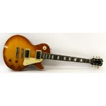 Washburn WP-50 electric guitar, flame burst finish, imperfections including lacquer blemishes, minor