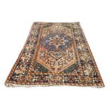 Persian Brojerd rug, 63" x 35" approx