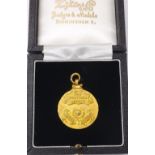 Football Interest - 9ct medal for the 1994-95 season Football League Division 2 Champions (