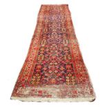 Persian Nahavand runner, 158" x 37" approx