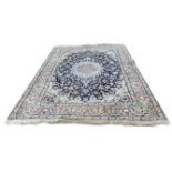 Persian Nain carpet, 116" x 76"