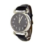 Links of London stainless steel gentleman's wristwatch, ref. 6020.0233-0603.8607, black dial with