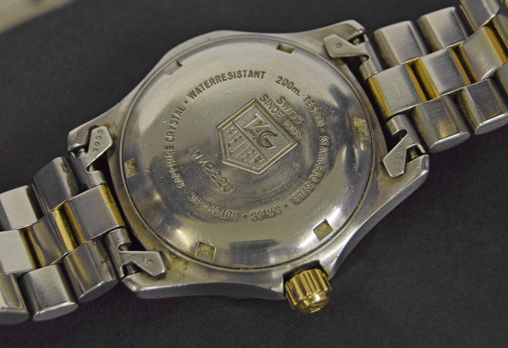 Tag Heuer 2000 Series automatic 200m mid-size two-tone gentleman's bracelet watch, ref. WK2220, - Image 2 of 2