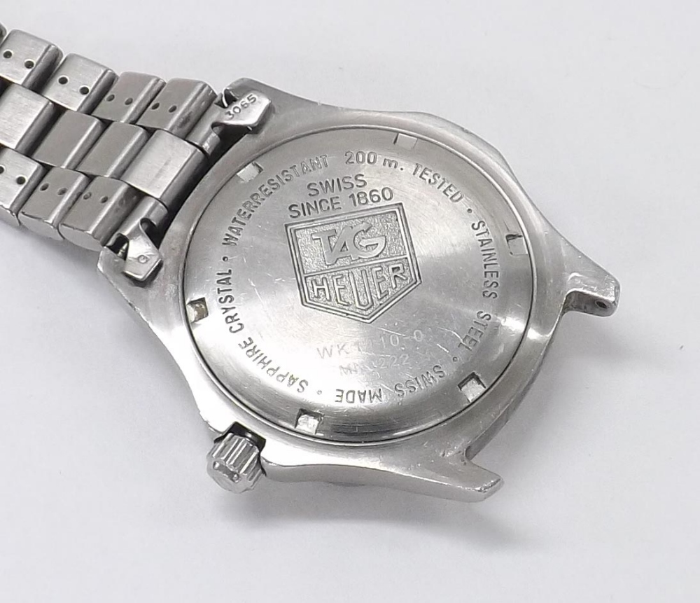 Tag Heuer 2000 Series Professional 200m stainless steel gentleman's bracelet watch, ref. WK1110-0, - Image 2 of 2