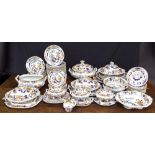 Extensive Hicks & Meigh Stone China 'Japan' pattern dinner service, Staffordshire early 19th