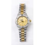 Tag Heuer 2000 Series Professional 200m two-tone lady's bracelet watch, ref. WG1322-2, no. EN1365,