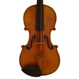 Good French violin by Emile Mennesson and labelled E.M. (4), Champenois no. 967, Anno 1877, the