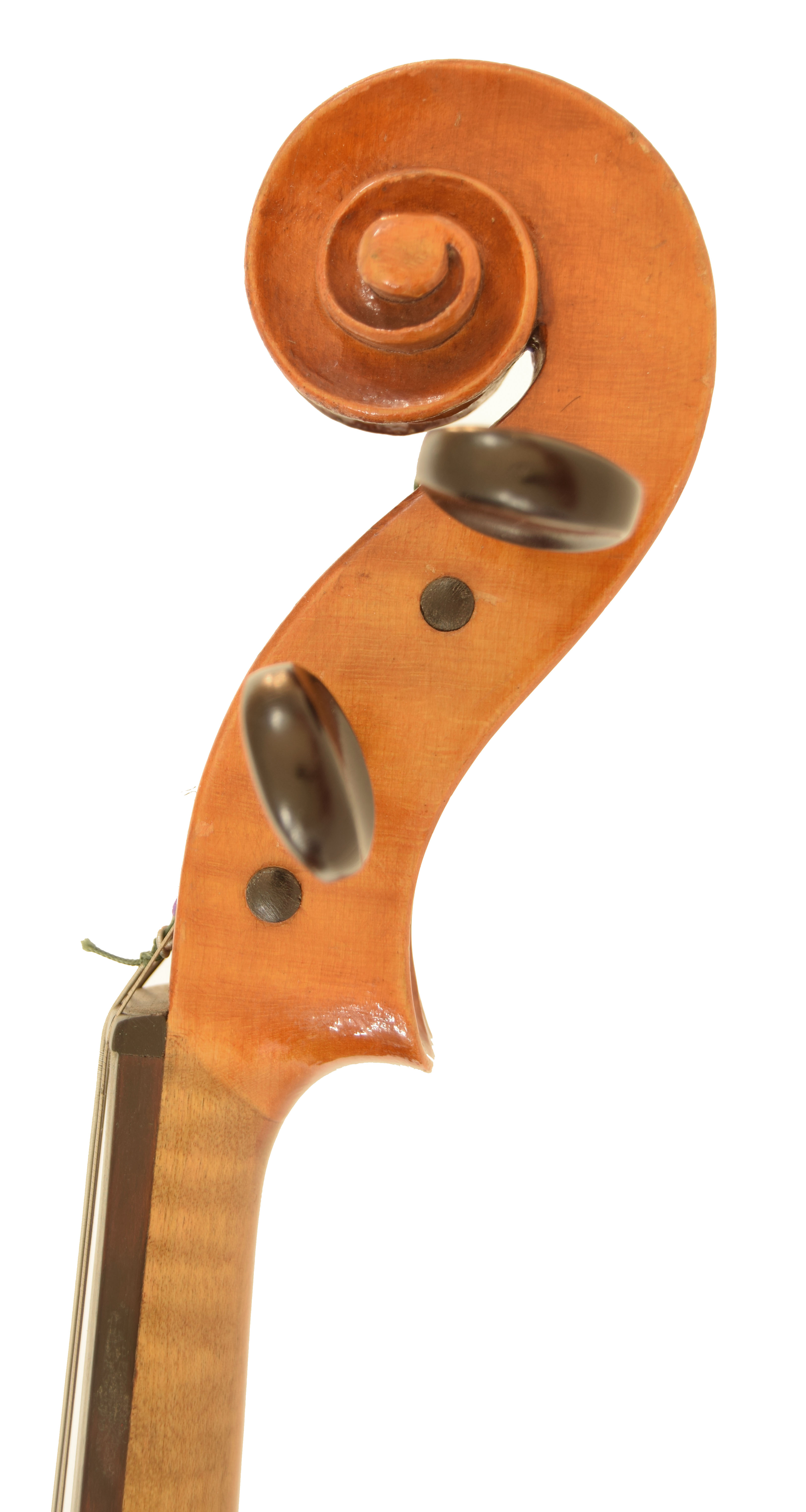 Viola labelled Modele Joseph Bassiot, Luthier, Lyon, no. 2, 1938, 15 7/8", 40.30cm - Image 3 of 3