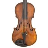 Fine 18th century violin by and labelled Carlo Antonio Testore Figlio Maggiore del fu Carlo Giuseppe