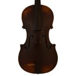 Small German viola of the Neuner School circa 1880, 15", 38.10cm