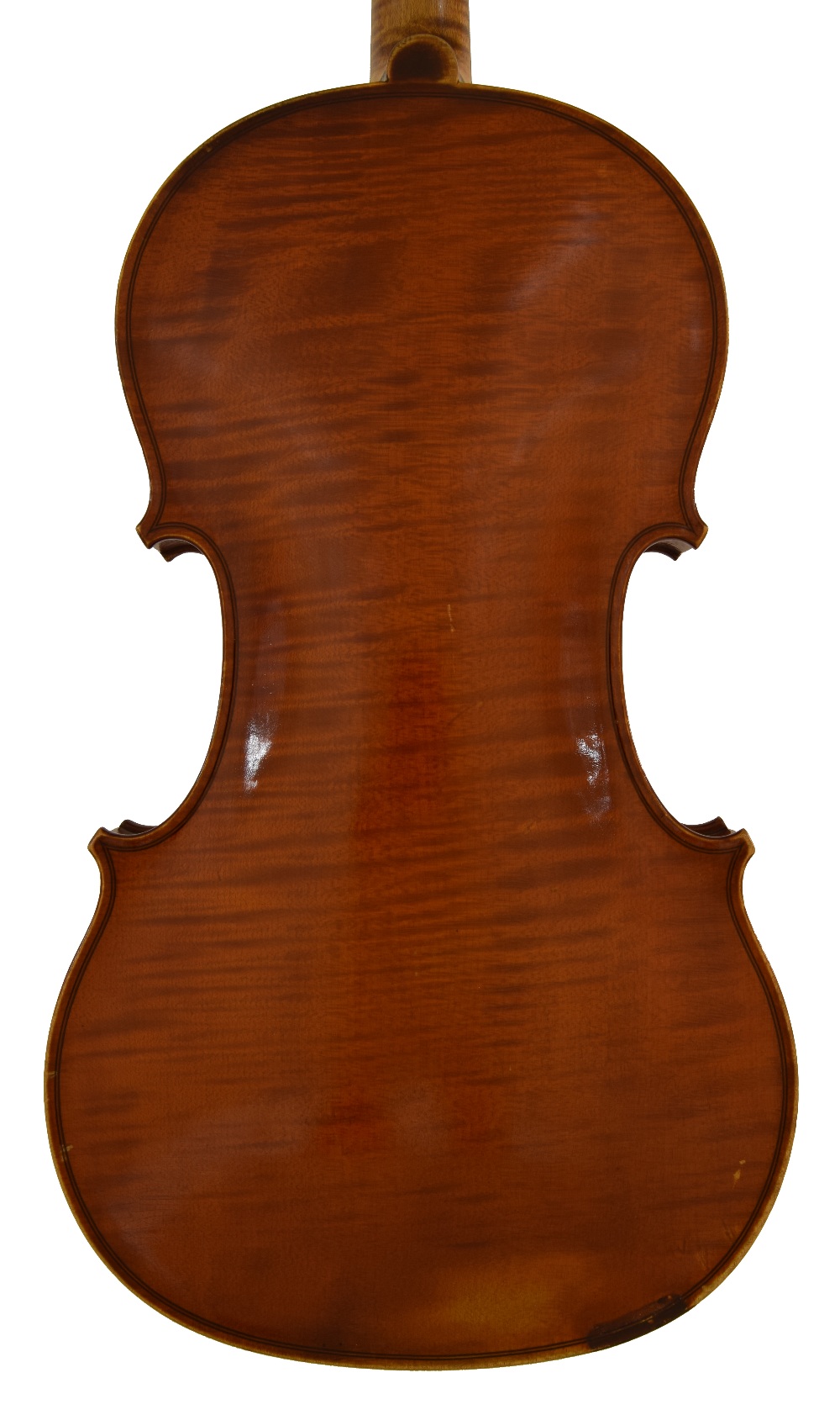 Good English violin by and labelled Jeffery J. Gilbert.Peterborough.Fecit.Anno MDCCCCXXV (1925), the - Image 2 of 2