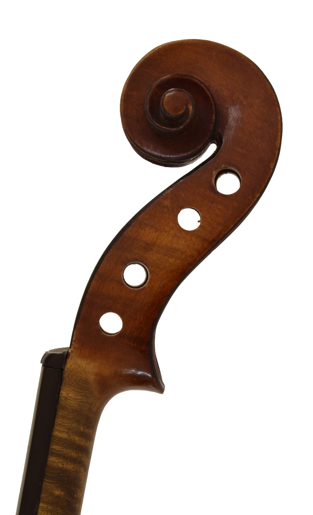 French violin labelled Jt. Derazey Luthier, Mirecourt Vosges, Hors, Concours..., also stamped Jt. - Image 3 of 3