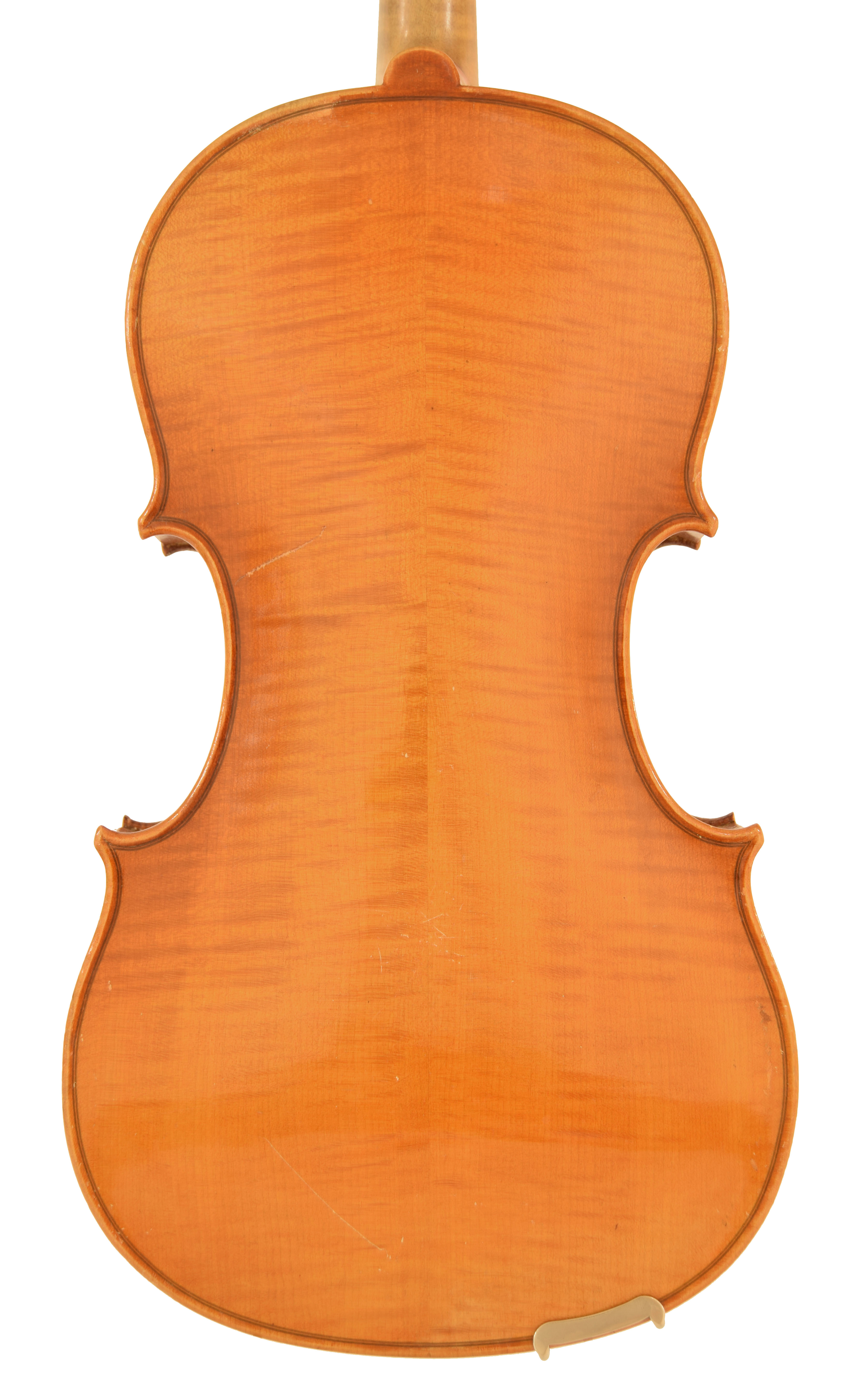 Viola labelled Modele Joseph Bassiot, Luthier, Lyon, no. 2, 1938, 15 7/8", 40.30cm - Image 2 of 3