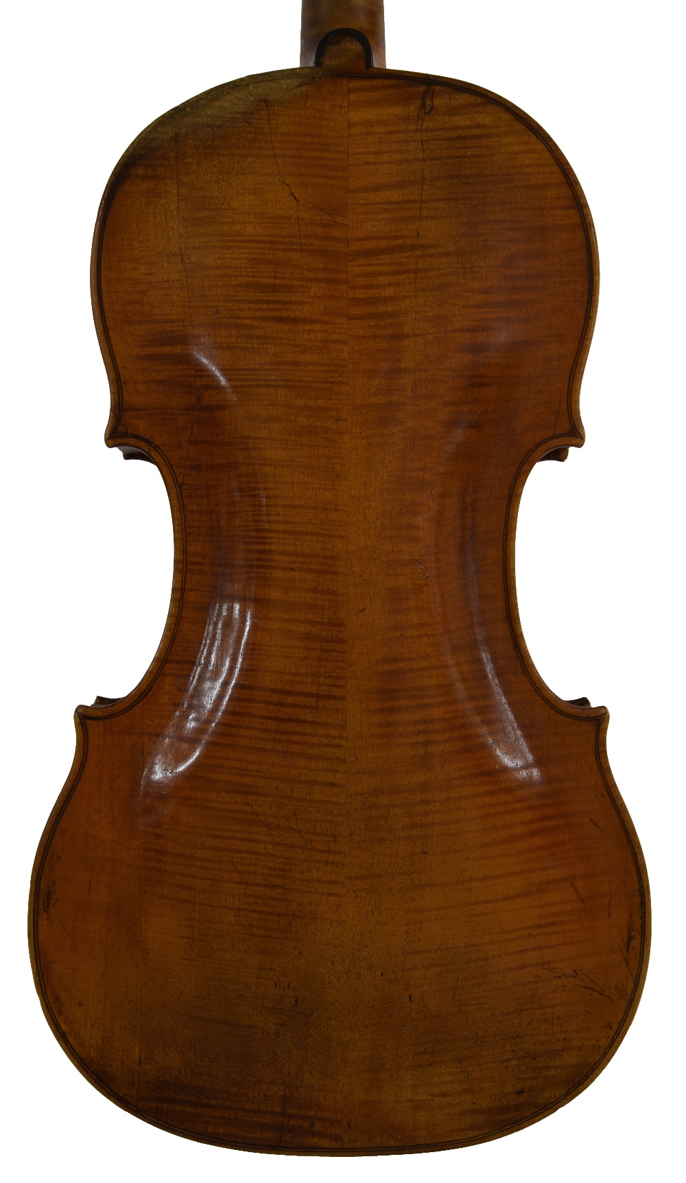 Interesting English violin circa 1750, in need of restoration, 14", 35.60cm - Image 2 of 3