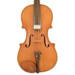 Viola labelled Modele Joseph Bassiot, Luthier, Lyon, no. 2, 1938, 15 7/8", 40.30cm