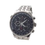 Citizen Eco-Drive Royal Air Force Red Arrows World Time chronograph stainless steel gentleman's