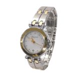 Pequignet bicolour lady's bracelet watch, ref. 1711, white dial, quartz, 28mm (3EQGDV) - Condition