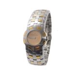Maurice Lacroix Intuition gold and stainless steel lady's bracelet watch, ref. 59858, no. AF38112,