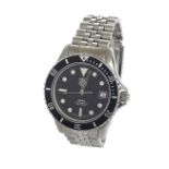 Tag Heuer 1000 Series Professional 200m stainless steel gentleman's bracelet watch, ref. 980.013B,