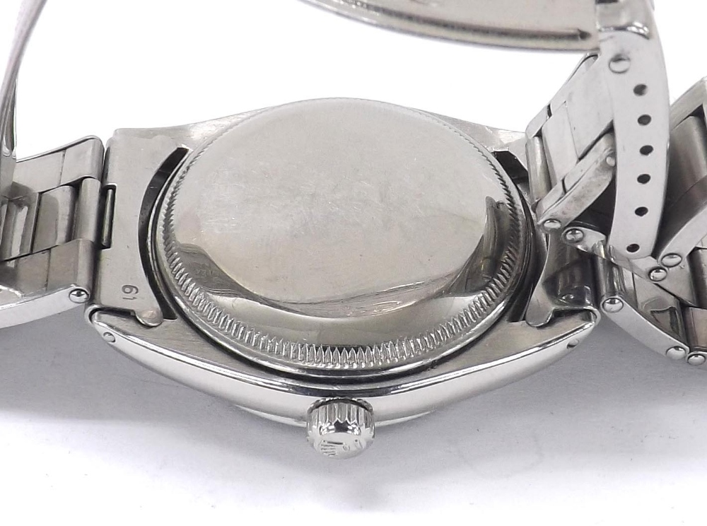 Rolex Oyster Perpetual stainless steel gentleman's bracelet watch, case ref. 6567, serial no. - Image 4 of 10