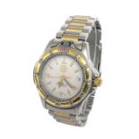 Tag Heuer 4000 Series Professional 200m bicolour gentleman's bracelet watch, ref. WF1212-K0,