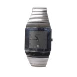 Rado Diastar ceramic unisex bracelet watch, case ref. 1520332.3, grey dial with centre seconds and