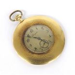 Longines 18ct slim lever dress pocket watch, the gilt movement signed Longines, L.Kramer & Co, Le