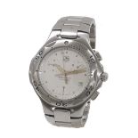 Tag Heuer Kirium Professional 200m chronograph stainless steel gentleman's bracelet watch, ref.