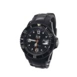 Ice watch, black dial and bezel, rubber band, quartz, 42mm (C4790A) - Condition Report: - Movement -