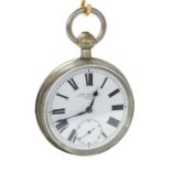 John Beatson, Royal Exchange fusee lever pocket watch, signed movement, no. 34014, plain balance