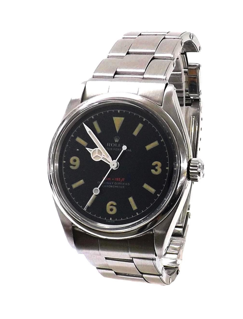 Rolex Oyster Perpetual stainless steel gentleman's bracelet watch, case ref. 6567, serial no. - Image 2 of 10