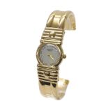 Raymond Weil Traviata 18k gold plated lady's bangle watch, ref. 3724-1, quartz, 21mm (VDTAQC) -