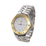 Ebel Sportwave stainless steel gentleman's bracelet watch, ref. E6187631, no. 93908356, white dial