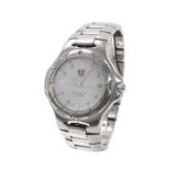 Tag Heuer Kirium Professional 200m stainless steel gentleman's bracelet watch, ref. WL1110, white