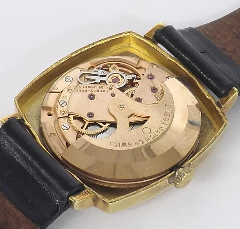 Omega Geneve automatic gold plated gentleman's wristwatch, ref. 162 010, circa 1970, champagne - Image 3 of 4