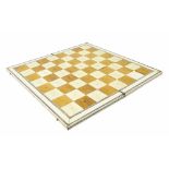 19th century ivory folding chess board