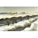 Clifford Knight F.R.S.A (b.1930) 'Winter Landscape', inscribed with the artist's name, the date 1970