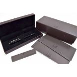 Alfred Dunhill ballpoint pen, 5.5", boxed with guarantee papers