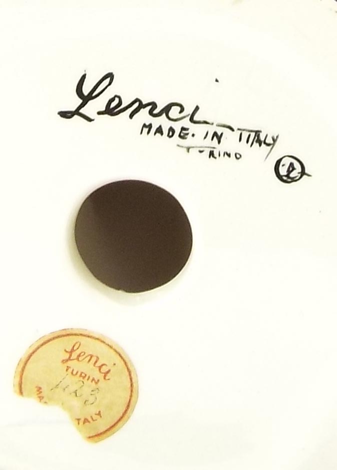 Lenci figure modelled as The Madonna and Child, signed and bearing the factory label, 16" high - Image 2 of 2