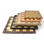 Five various chess boards (5)