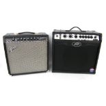 Fender Champion 40 guitar amplifier; together with a Peavey Vypyr VIP-2 guitar amplifier (2)