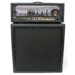 Randall RM100 ME guitar amplifier head, missing back cover; together with a Randall R412XLT100 4 x