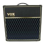 Vox Valvetronix AD60VT guitar amplifier, with VOX VT4 controller and manuals