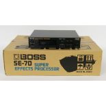 Boss SE-70 super effects processor unit, boxed