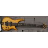 Ibanez Premium SDGR SR1405T five string bass guitar, made in Indonesia, ser. no. I16xxxxx36; Finish: