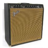 1964 Fender Concert Amp guitar amplifier, made in USA, chassis no. A04779, tube chart no. NG,