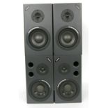 Pair of Alesis Monitor Mk II reference speakers; together with a pair of Alesis M1 active Mk II