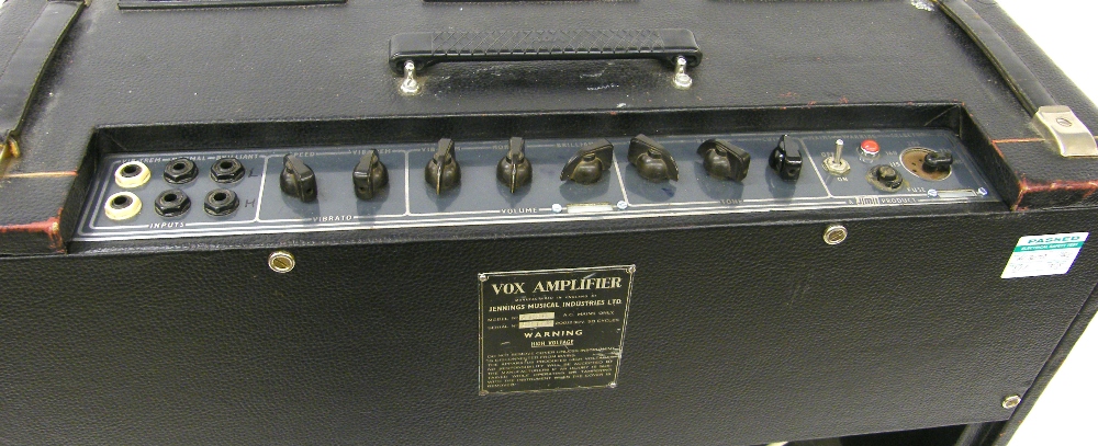 1965/66 Vox AC30/6TB guitar amplifier, made in England, ser. no. 5110, recently serviced - Image 2 of 4