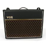 Vox AC30 CTX guitar amplifier, ser. no. 011-005211, with Vox VFS2A foot switch