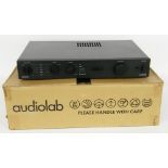 Audiolab 8000s pre/power amp, original box and manual